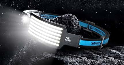 Smiling Shark LED Head Torch